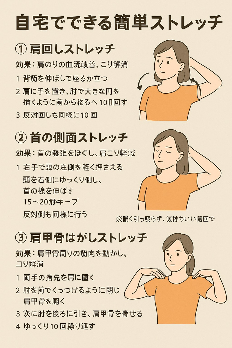 肩こりについて