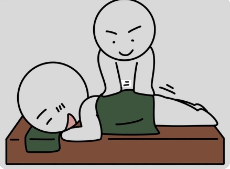 施術中のこの感じ、伝わりますか？